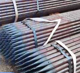 苏州超前小导管预埋钢管出尖打孔焊倒刺无缝焊管厂